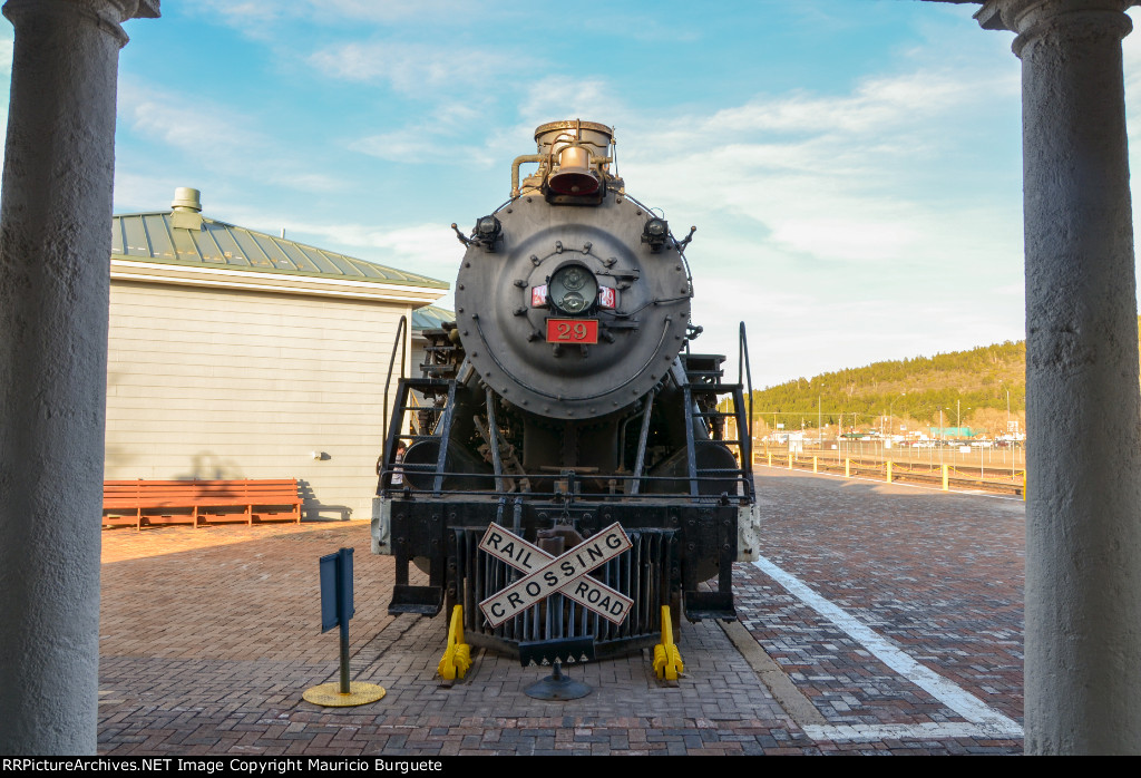 Grand Canyon Railway 2-8-0 Steam Locomotive